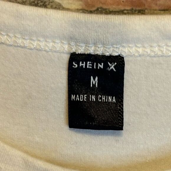 5 for $25🔥Shein "Knock Em' Dead" Boxing Gloves Cropped T-Shirt Juniors Medium - Picture 3 of 6